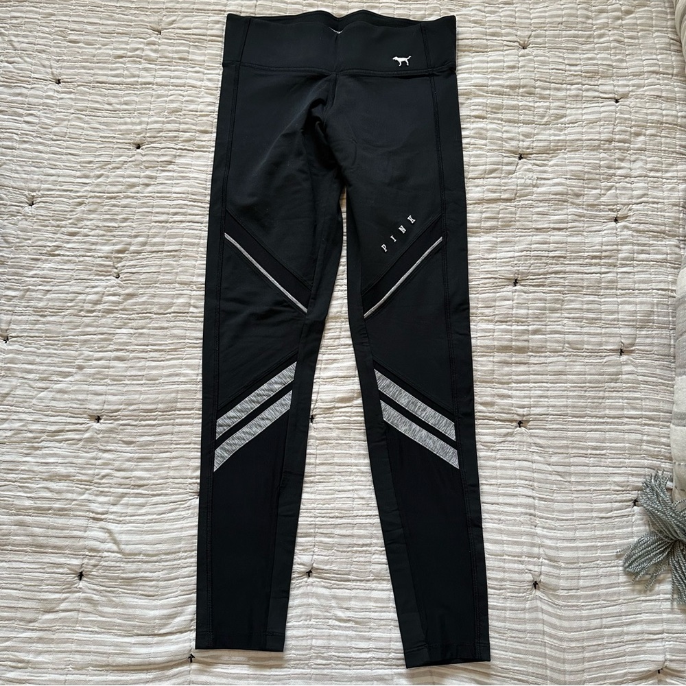 PINK Victoria's Secret Black Ultimate Leggings